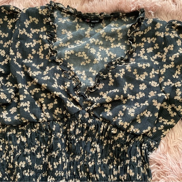 Blouse V-neck size L - Picture 5 of 12